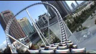 Hollywood Dream Roller Coaster POV Onride Universal Studios Japan Osaka [upl. by Nollat]