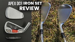 Callaway Golf 2021 Apex DCB Iron Set Review Forgiving Distance for MidHandicappers [upl. by Eirb]