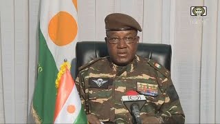 Niger  discussions quotdifficilesquot entre lémissaire des USA et les putschistes [upl. by Anuala590]