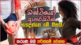 ඔස්ටියෝ ආතරයිටීස් හැදෙන්නෙ මේ නිසයි  Ayurveda Sri Lanka [upl. by Kerstin]