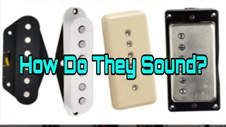 Tele vs Single Coil vs P90 vs Humbucker Comparison In The Same Guitar [upl. by Ainaled]