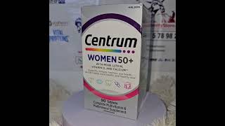 Centrum Women 50 Multivitamin 90tablets multivitamin centrum supplements multiminerals [upl. by Donough839]