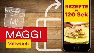 Döner Krokodil mit Falafel  MAGGI Rezepte in 120 Sekunden [upl. by Ahsiem668]