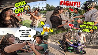 SUBSCRIBERS ATTACK ON GIRL 😱  FIGHT END⁉️Kawa h2r [upl. by Engedi]