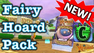 Wizard101  We Spent 20000 Crowns on Fanciful Fairy Hoard Packs [upl. by Hayman]