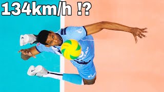 New World Record  Wilfredo Leon Serve 134 Kmh HD [upl. by Napoleon650]