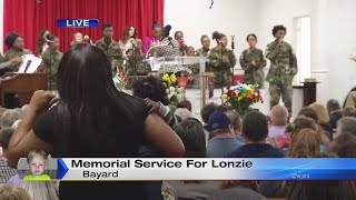 Memorial service for Lonzie [upl. by Alac]