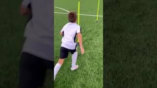 POLIGON Coordination Agility Precision ⚽️🥅🎯w Lukas amp Jakov 🙋🏼‍♂️ soccer soccerskills ronaldo [upl. by Gweneth]