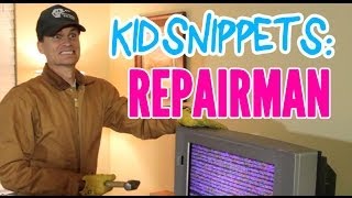 Kid Snippets quotRepairmanquot Imagined by Kids [upl. by Aleak]