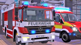 Emergency Call 112  German First Responders 4K [upl. by Refotsirhc]