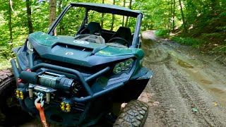 CAN AM COMMANDER 1000R  HATFIELD MCCOY amp OUTLAW TRAILS [upl. by Yalhsa]