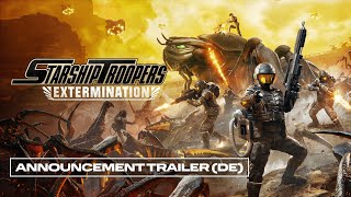 Starship Troopers Extermination  Announcement Trailer DE [upl. by Luahs]