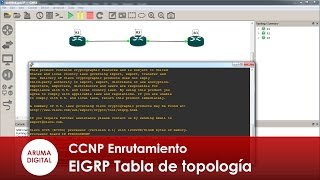 Redes CCNP 021 EIGRP Tabla de topología y router stub [upl. by Stilla89]