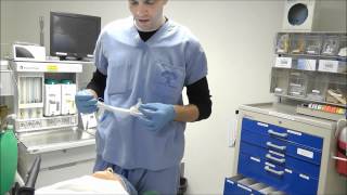 Intubation through an LMA [upl. by Wadleigh]