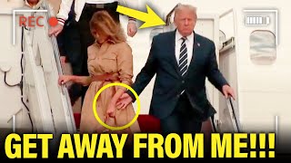 REPULSED Melania Trump KEEPS HIDING from Donald [upl. by Nwatna484]