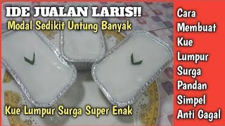 CARA MEMBUAT KUE LUMPUR SURGA PANDAN YANG ENAK DAN LEMBUT [upl. by Annaira621]