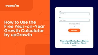 Year Over Year Calculator Master upGrowths Free Tool with This Easy Tutorial [upl. by Wake]