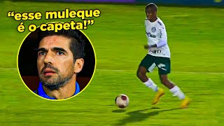 E EU ACHAVA O ENDRICK ABSURDO OLHA O QUE ESTEVÃO WILLIAN TÁ FAZENDO NA BASE DO PALMEIRAS [upl. by Nitsirk]