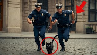 A CAT asks the POLICE for help GUIDES them and they are TERRIFIED by what they see at the scene [upl. by Dodd]