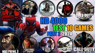 Test 10 Games Intel HD Graphics 4000 In 2024 Part 2 [upl. by Cull]