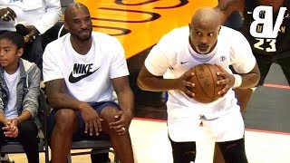 Kobe Bryant IMPRESSED By Old NBA Opponent at Drew League Cuttino Mobley Championship Highlights [upl. by Gosnell]