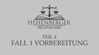 TEIL 4 Strafrecht  Vorbereitung auf Fall 1  Hehenberger Rechtskurse [upl. by Photina]