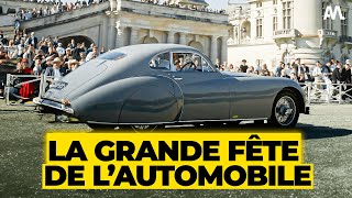 On vous emmène à Chantilly pour la grande fête française de lautomobile 😍 [upl. by Aizitel]