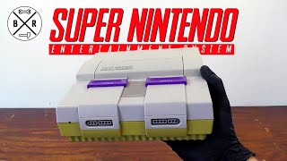 Dirty Yellowed Super Nintendo SNES Retro Console Restoration [upl. by Nissy]