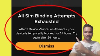 Fix Fampay All Sim Binding Attempts Exhausted Problem [upl. by Goober]