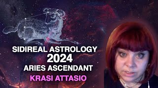 Aries Ascendant 2024  Sidereal Astrology Forecast with Krasi [upl. by Myrah]