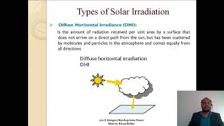 Types of Solar Irradiation [upl. by Lustig]