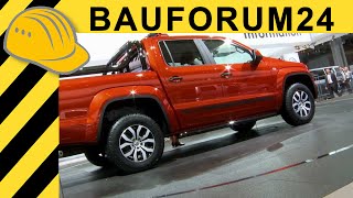 VW Amarok Canyon  Weltpremiere der Studie auf IAA Nutzfahrzeuge [upl. by Adnovay]