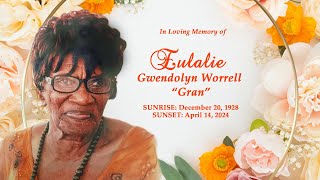 Celebrating The Life of Eulalie Gwendolyn Worrell [upl. by Orten]