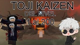 1 AL 200 EN TOJI KAIZEN ROBLOX [upl. by Aniral767]