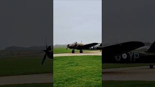 Bristol Blenheim Taxiing Remembrance Sunday At IWM Duxford 2024 [upl. by Llenaj]