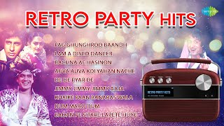 Retro Party Hits  Pag Ghunghroo Baandh  I Am A Disco Dancer  Bachna Ae Hasinon  Old Hindi Songs [upl. by Hanoj]