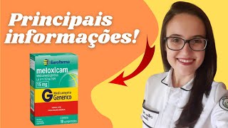 MELOXICAM para que serve Tire suas dúvidas [upl. by Ruscher102]