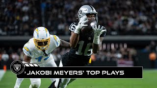 Jakobi Meyers’ Top Plays From the 2023 Season  Highlights  Raiders [upl. by Gerkman]