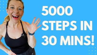 5000 Step Workout In 30 Minutes [upl. by Ahsratan]