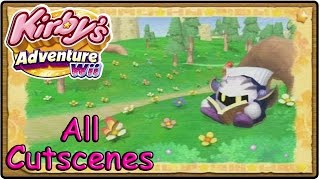 Kirbys Return to Dreamland  All Cutscenes [upl. by Ettevol469]