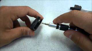 How To Change A Mazda 3 Key Fob BatteryFlip Key 20102013 [upl. by Nehte]