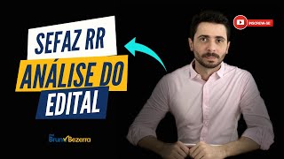 SEFAZ RR  Análise do edital e dicas para plano de estudos [upl. by Willie]