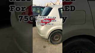 Nissan Tiida hatchback for sale AED 7500 Only carsforsale usedcarsforsale shortsvideo shorts [upl. by Odraccir]