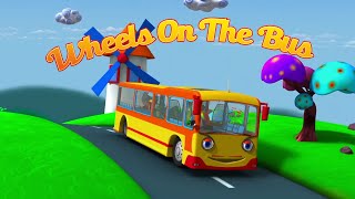 Wheels On The Bus  Ribbit amp Friends NurseryRhymes [upl. by Cynthea]