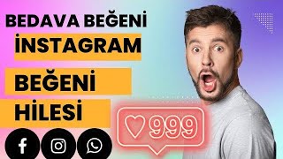 İnstagram Beğeni Hilesi 2024  Ücretsiz İnstagram Beğeni Hilesi [upl. by Llewellyn]