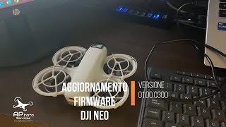 DJI NEO Update Firmware 01000300 [upl. by Roth]