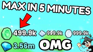 🥳 GETTING MAX COINS IN 5 MINS amp THIS HAPPENED Pet Simulator 99 [upl. by Labors]