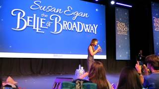 Susan Egan at D23Expo  The Belle of Broadway [upl. by Newol379]