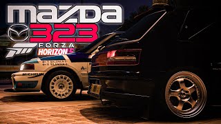 The Mazda 323 GTR is a QUICK A CLASS RALLY CAR  Forza Horizon 5 [upl. by Reinertson48]