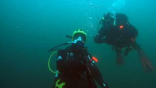 Lake Hydra Scuba Diving the Challenger Plane [upl. by Moshell]